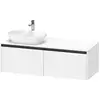 Image de Duravit Ketho.2 Meuble avec plan de toilette, K24888L84840000,