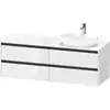 Image de Duravit Ketho.2 Meuble avec plan de toilette, K24899R22220000,