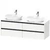 Image de Duravit Ketho.2 Meuble avec plan de toilette, K24899B18180000,