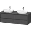 Image de Duravit Ketho.2 Meuble avec plan de toilette, K24899B49490000,