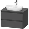 Image de Duravit Ketho.2 Meuble avec plan de toilette, K24895049490000,