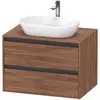 Image de Duravit Ketho.2 Meuble avec plan de toilette, K24895079790000,