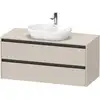 Image de Duravit Ketho.2 Meuble avec plan de toilette, K24897091910000,