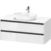 Image de Duravit Ketho.2 Meuble avec plan de toilette, K24897022220000,