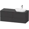 Image de Duravit Ketho.2 Meuble avec plan de toilette, K24898R80800000,