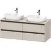 Image de Duravit Ketho.2 Meuble avec plan de toilette, K24898B91910000,