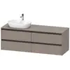 Image de Duravit Ketho.2 Meuble avec plan de toilette, K24899L43430000,
