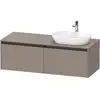 Image de Duravit Ketho.2 Meuble avec plan de toilette, K24888R43430000,