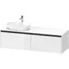 Image de Duravit Ketho.2 Meuble avec plan de toilette, K24889L22220000,
