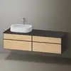 Image de Duravit Zencha Meuble sous-vasque, 4 tiroirs, ZE4824L30800000,