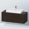 Image de Duravit L-Cube Meuble avec plan de toilette, LC4882069690000,