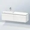 Image de Duravit L-Cube Meuble avec plan de toilette, LC4871L18180000,