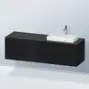 Image de Duravit L-Cube Meuble avec plan de toilette, LC4871R16160000,