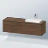 Image de Duravit L-Cube Meuble avec plan de toilette, LC4871R21210000,