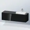 Image de Duravit L-Cube Meuble avec plan de toilette, LC4871R40400000,