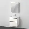 Image de Duravit D-Neo Meuble avec vasque et armoire de toilette, DE0145R22220000,