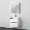 Image de Duravit D-Neo Meuble avec vasque et armoire de toilette, DE0145R18180000,