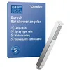 Image de Duravit Universal douchette, pommeau de douche, pomme de douche avec jet Rain, Tête de douche carrée, avec fonction MinusFlow permettant d'économiser l'eau, facile à nettoyer, chromé