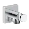 Image de Duravit Universal Support de douchette avec raccord de flexible, UV0630010010,