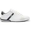 Image de BOSS Hommes Saturn Lowp Baskets en Cuir avec Doublure Anti-odeurs