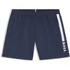 Image de BOSS Hommes Dolphin Short de Bain à Logo et Rayure