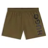 Image de HUGO Hommes ABAS Shorts de Bain à Logo imprimé Vertical