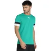 Image de PUMA Homme Teamrise Jersey Shirt, Pepper Green-puma Black-puma White, M EU