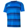 Image de PUMA Mixte enfant Teamvision Jersey Jr Shirt, Electric Blue Lemonade-limoges-puma White, 176 EU