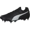 Image de PUMA Chaussures de Football King Platinum 21 Mxsg pour Homme, Puma Noir Puma Blanc., 40 EU