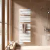 Image de Kermi Credo Half flat-E Sèche-serviettes, fonctionnement tout électrique, EAE1A1800602IXK,