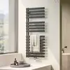 Image de Kermi Credo Half flat Sèche-serviettes, fonctionnement mixte ou à eau chaude, EAN1A140045AOXK,