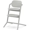 Image de Chaise Haute LEMO Évolutive, 3 à 99 Ans, Suede Grey CYBEX Gold | Évolutive de 3 à 99 ans, Utilisable dès la naissance avec accessoires, Position ergonomique, Réglage à une main