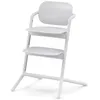Image de CYBEX Gold LEMO Chaise Haute ; Grandit avec l’Enfant, 3 - 99 ans ; Peut être utilisée dès la naissance grâce à des attaches séparées ; Aluminium / Plastique; All White