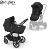 Image de Poussette 2-en-1 Eos Lux Châssis Noir - Moon Black
