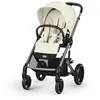 Image de CYBEX Gold Poussette Balios S Lux, Position Allongée Ergonomique, Système de Ceinture à Une Main, De la Naissance à 22 kg (Environ 4 Ans), Seashell Beige