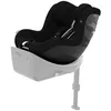 Image de CYBEX Gold Siège auto enfant Sirona G i-Size Plus, Sans Base, De 3 mois à 4 ans environ, Max. 19 kg, 61-105 cm (Dès la naissance / 40 cm avec réducteur nouveau-né), Moon Black