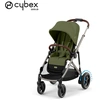 Image de Poussette e-Gazelle S + Panier shopping Châssis Taupe - Moss Green