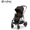 Image de Poussette e-Gazelle S + Panier shopping Châssis Taupe - Chocolate Brown