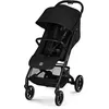 Image de CYBEX Gold BEEZY Poussette avec position allongée ergonomique, De la naissance à 4 ans environ (max. 22 kg), Pliage compact, Système de harnais à une main, Magic Black