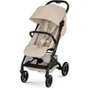 Image de CYBEX Gold BEEZY Poussette avec position allongée ergonomique, De la naissance à 4 ans environ (max. 22 kg), Pliage compact, Système de harnais à une main, Almond Beige