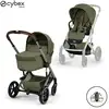 Image de Duo poussette Balios 4 + nacelle pliable Moss Green