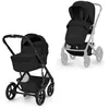 Image de CYBEX Gold Poussette TALOS S LUX & nacelle Fold Cot, Moon Black