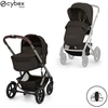 Image de Duo poussette Talos S Lux + nacelle pliable Chocolate Brown