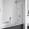 Image de Koralle TwiggyPlus Pare-baignoire, mobile, VZ17409014AP1, BF2 90-1400
