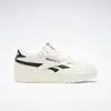 Image de Reebok - Baskets Club C Double Revenge Femme, Chalk/Black/Chalk, Taille: 38.5