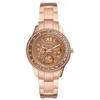 Image de Fossil Montre pour Femmes Stella Sport, Mouvement Quartz Multifonction, Boîtier en Acier Inoxydable or Rose de 37 mm avec Bracelet en Acier Inoxydable, ES5109