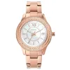 Image de Fossil Montre pour Femmes Stella, Mouvement Trois Aiguilles Date, Boîtier en Acier Inoxydable or Rose de 30 mm avec Bracelet en Acier Inoxydable, ES5136
