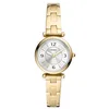 Image de Fossil Montre Carlie pour femmes, mouvement à quartz trois aiguilles, ton or, avec bracelet en acier inoxydable
