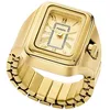Image de Fossil Raquel Montre Bague pour femme, mouvement à quartz avec bracelet en acier inoxydable