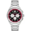 Image de Montre pour Homme Michael Kors Accelerator 2, Mouvement chronographe à Quartz avec Bracelet en Acier Inoxydable, Rouge Cramoisi